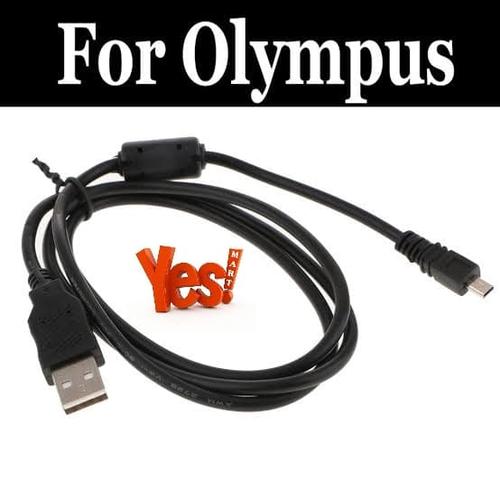 DragonTrading Olympus CB-USB5 CB-USB6 Cavo USB per trasferimento di immagini Caricabatteria - Supporta solo la ricarica in alcuni modelli - 1 metro - Personal Computer, adattatore di ricarica