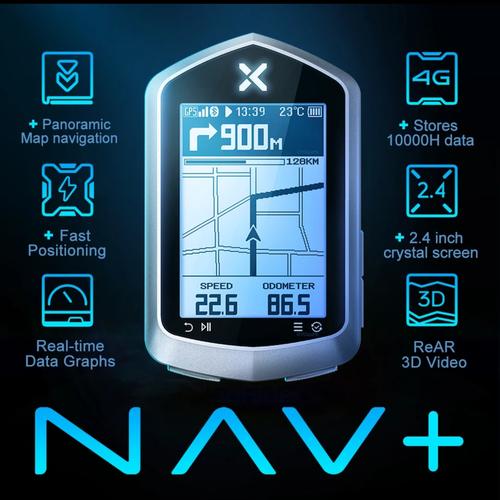 Jual Xoss Nav Plus Gps Speedometer Sepeda Cyclom Built In Map