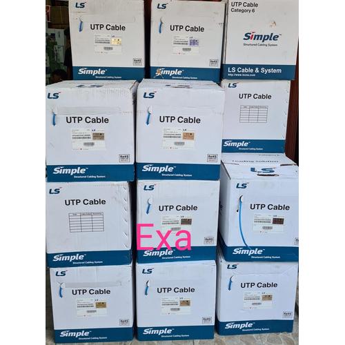 Jual LS kabel Cat6 / UTP Cable Lan Cat 6 LS Simple - Biru - Jakarta ...