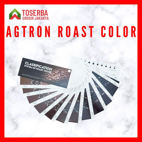 Jual AGTRON ROAST COLOR GUIDE / COFFEE COMPAS COLOUR PALLETE NOTE ROAST
