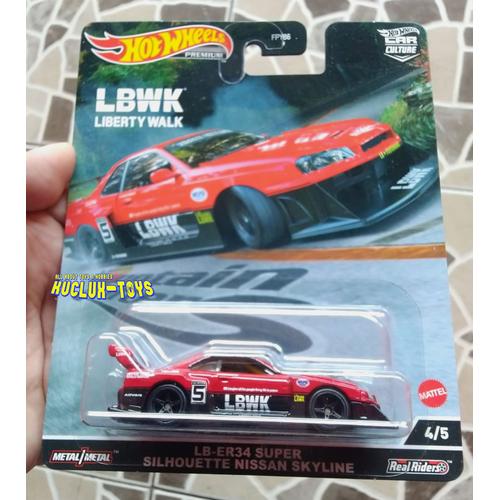 Jual HOT WHEELS LB ER34 Super Silhouette Nissan Skyline LBWK Japan ...