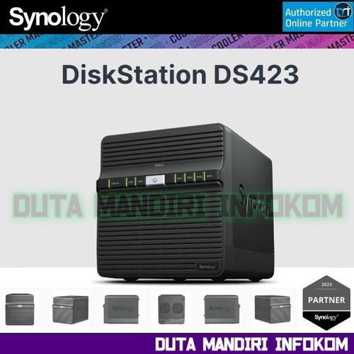 Promo Synology DiskStation DS423 - 4 Bay NAS Server Storage Cloud Cicil ...