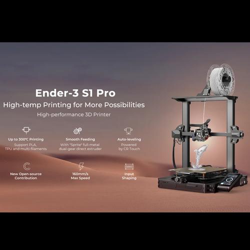 Jual Creality Ender 3 S1 Pro 3D Printer Auto Leveling - Kab. Semarang ...