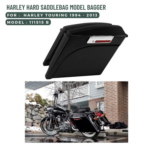 Hard Saddle Bags Saddlebag Trunk Lid Latch Keys For Harley 1994-2013 - View #7