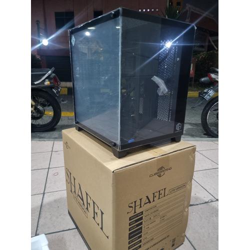 Shafel Jual CUBE GAMING SHAFEL Lite Version BLACK Tempered Glass mATX Gaming ...