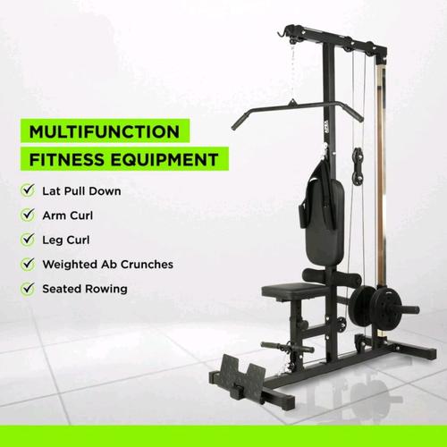 Jual Lat Pull Down Crossover Rowing Alat Fitness Multifungsi