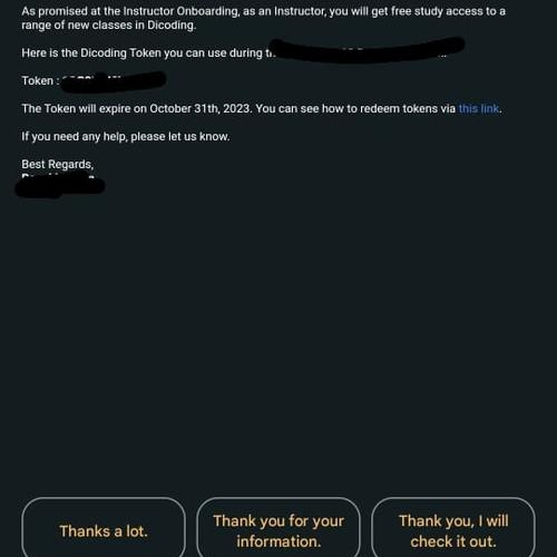 Jual TOKEN BELAJAR 1 BULAN DICODING MURAH, ASLI, BISA NEGO BY EMAIL ...