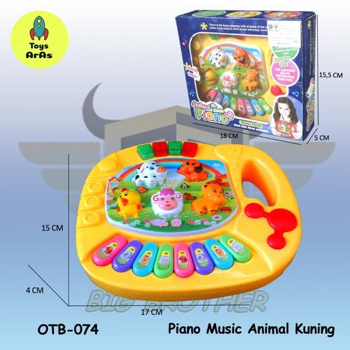 Jual OTB074 Kuning (Edukasi)Piano Organ Alat Musik Mainan Anak Edukasi ...