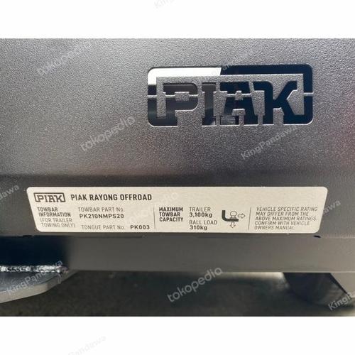 Jual PIAK COMPACT REAR TOWING BAR - MITSUBISHI PAJERO SPORT 2 - Jakarta ...