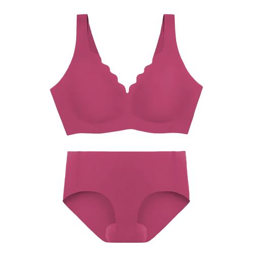 Promo GRENEY Seamless Sport Push Up Bra Set Wanita Tanpa Kawat Basic