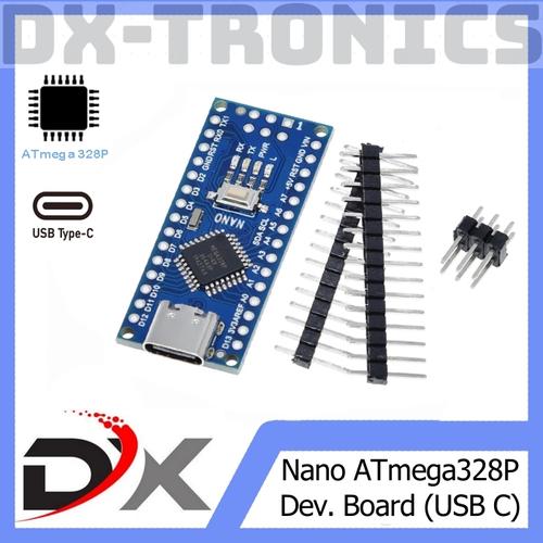 Jual Nano Atmega328 + CH340 CH340G Arduinoo Nano USB Type C USB-C ...
