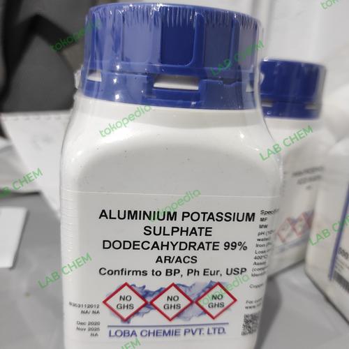 Jual ALUMINIUM POTASSIUM SULPHATE DODECAHYDRATE 99 Kota Depok LAB