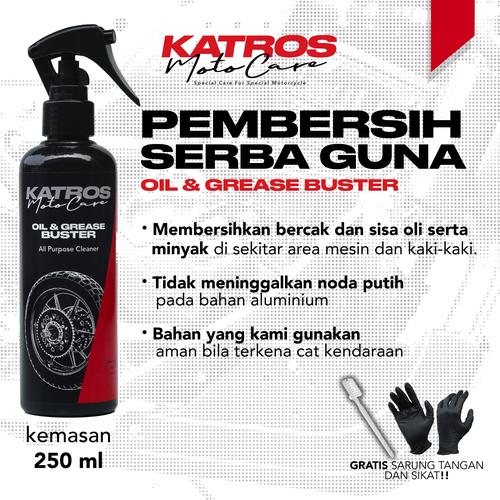 Promo Oil & Grease Buster by Katros Motocare – Katros Garage - Kota ...