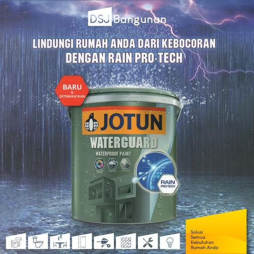 Jual Jotun Waterguard Waterproof Paint Cat Tembok Eksterior 3.5 Liter ...
