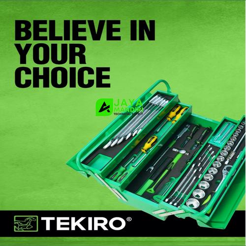 Jual kotak perkakas set 66 pcs Tekiro tool box set 66 pcs /mechanic
