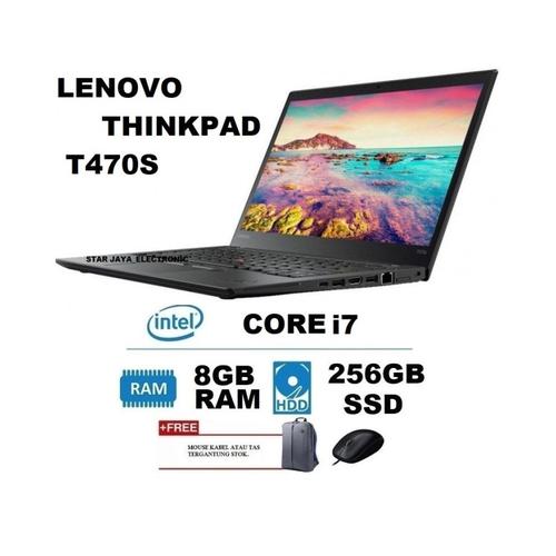 Jual Laptop Touchscreen Lenovo Thinkpad T470S Core i7 8GB / 512GB 