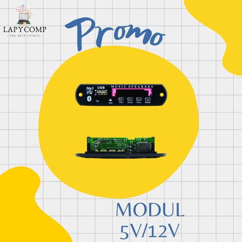Jual MODUL MP3 PLAYER 5V WITH REMOTE SUPPORT BLUETOOTH, RADIO, USB, AUX ...