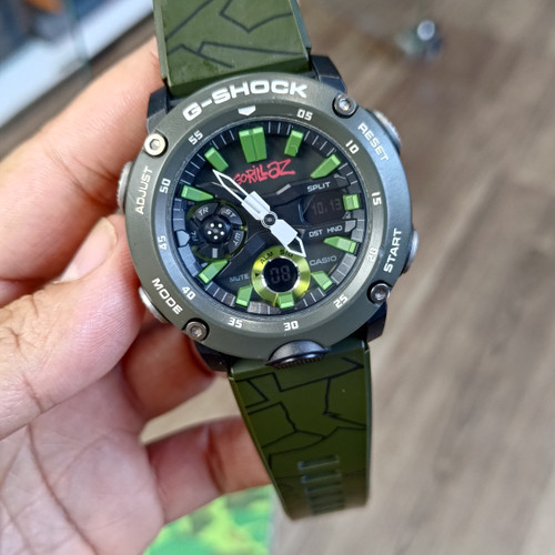 Jam Tangan Gshock ga2000 ga2000gz Gshock X Gorillaz second di Johan Handicapilano Tokopedia