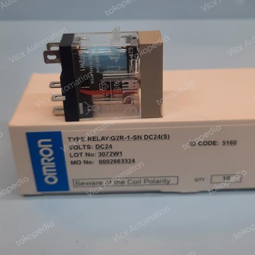 Sn Relay Jual OMRON G2R-1-SN(S) 24VDC 250VAC RELAY 1No 1Nc 10A Plus Socket 5pin ...