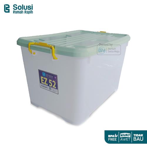 Jual BSM BOX PLASTIK 52 LITER EZY / CONTAINER BOX EZY / KOTAK ...