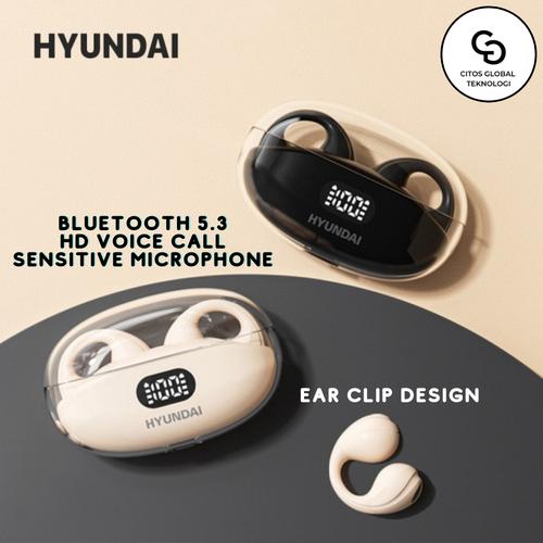 Promo HYUNDAI TWS BLUETOOTH EARPHONE EAR CLIPS EARBUDS MIC ON BT5.3 ...