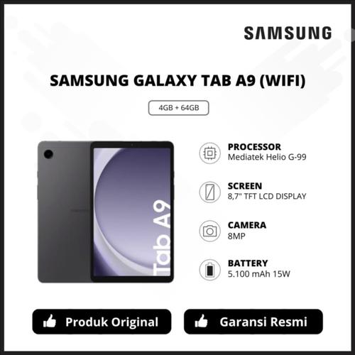 Wi-Fi】Galaxy Tab A9 グラファイト 4/64｜高性能｜新品