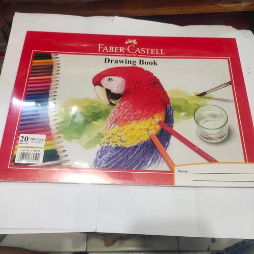 drawing book A4 faber castell 200 GSM 20 sheets pcs di Andistationery  Tokopedia