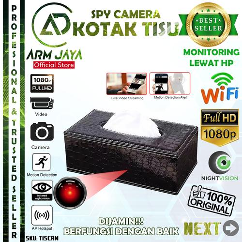Promo Kamera CCTV Unik Spy Camera Box Kotak Tempat Tisu Tissue Hidden ...