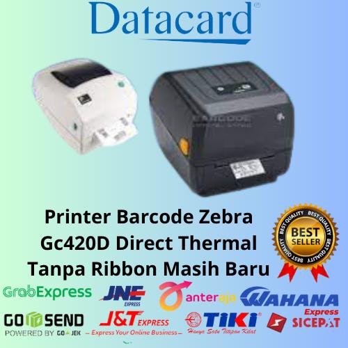 Jual Printer Barcode Zebra Gc420D Direct Thermal Tanpa Ribbon Masih