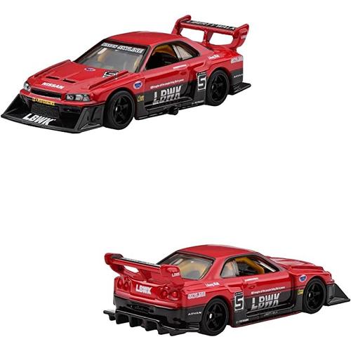 Jual Hotwheels 2 twin Pack LBWK Nissan Super Silhouette LB ER-34 dan ...