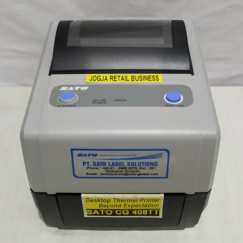 Jual PRINTER BARCODE SATO CG408TT / CG 408 PRINTER BARCODE SATO