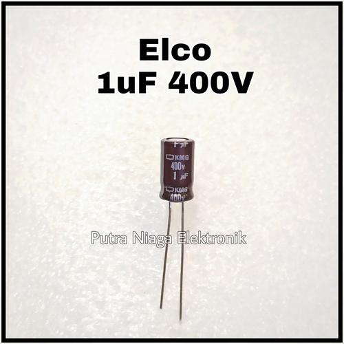 10 Pezzi Condensatore Elettrolitico In Alluminio 1uF 400V 1MFD 6x11mm Per PCB - Foto 2