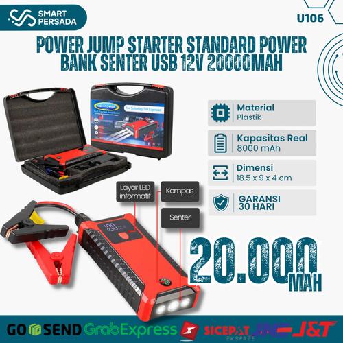 Promo Jumper Aki Power Bank Mobil Powerbank Jump Starter Car Accu Portable 3 Jakarta Barat