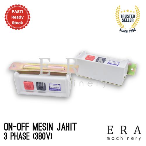 Jual On Off Mesin Jahit 3 Phase 380V Switch Saklar 3P Pass Dinamo ...