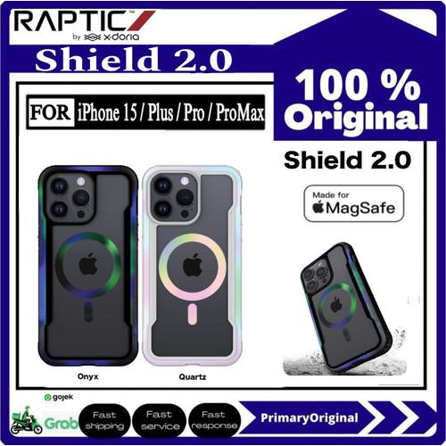 Promo Case iPhone 15 Pro Max 15 Pro XDoria Raptic SHIELD 2.0 Magsafe ...