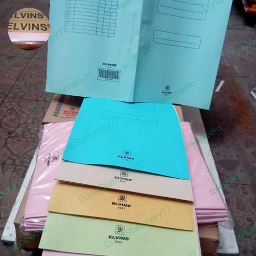 Jual Map ELVINS 5001/ Map Bufalo Acco/ Map Snell (Warna Muda) Isi 25Pcs ...