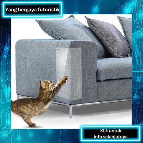 Jual Anti Cakar Kucing 2 PCS Stiker Pelindung Sofa dari Garukan Kucing