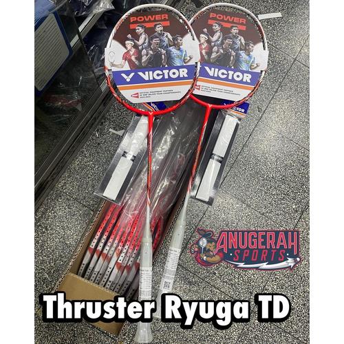 Raquette De Badminton Victor Thruster Ryuga TD D – Neuf, Parfaite Pour Joueurs Avancés