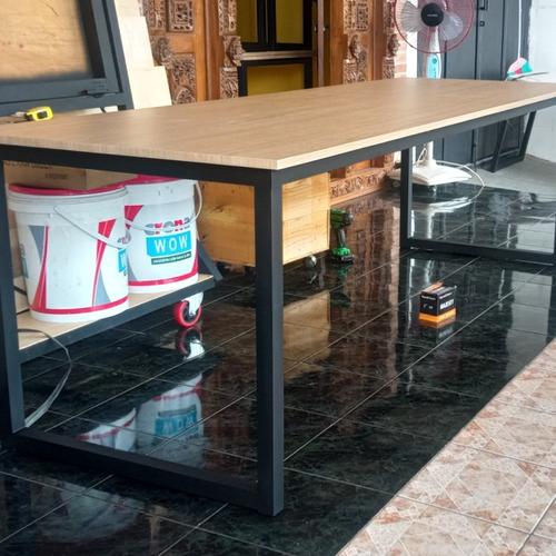 Jual meja kantor meja kantor meja meeting meja kerja rangka besi