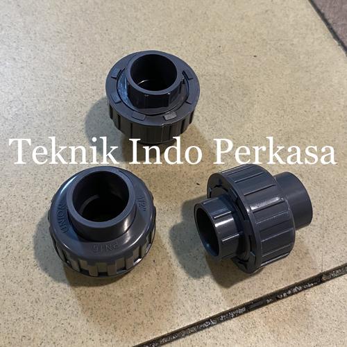 Jual Watermur / union pvc socket 1/2