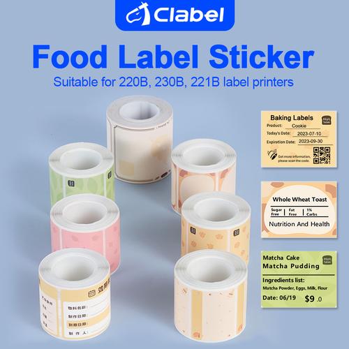 Jual CLABEL 220B/221B Label Printer Thermal Paper Gourmet Labels