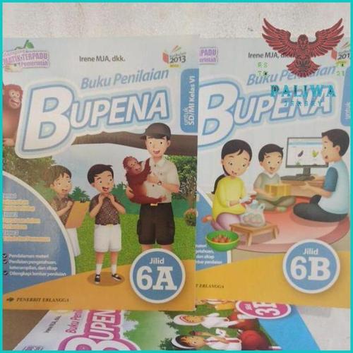 Jual Buku Penilaian BUPENA jilid 6A dan 6B untuk SD / MI kelas VI 6 ...