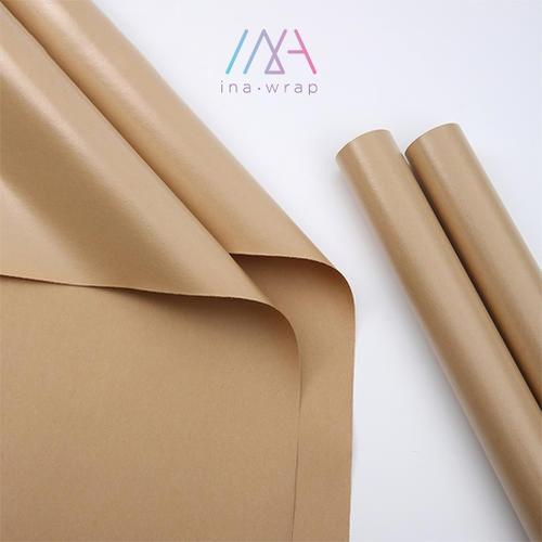 Jual [5 LEMBAR] flower wrapping paper/kertas buket bunga buff - Jakarta ...