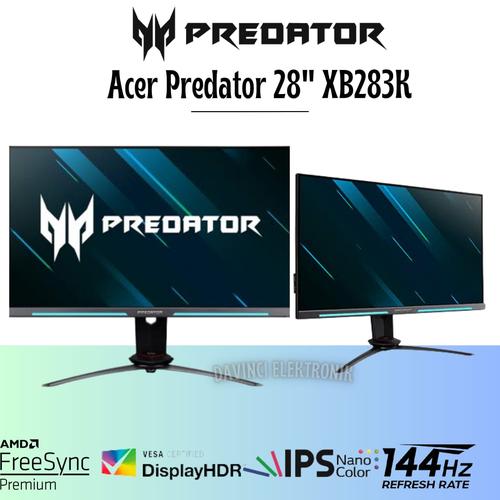 Jual ACER PREDATOR XB283K GAMING MONITOR 28