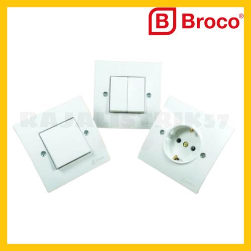 Jual Saklar Engkel Seri Broco New Ray Stop kontak New Ray Broco ...