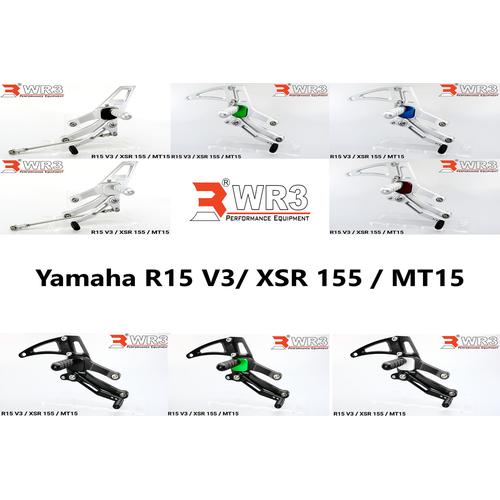 Jual Footstep Racing WR3 V-Series R15 V3 / MT15 / XSR 155 - Full Silver ...