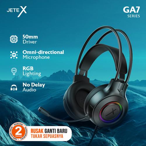 Promo Headset Gaming JETE X GA7 Headphone Gaming Garansi Resmi 2