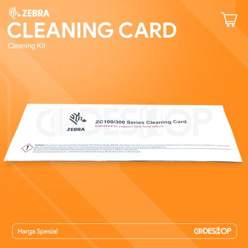 Jual Zebra ZC100 ZC300 Cleaning Kit Pembersih Printer ID Card 105999