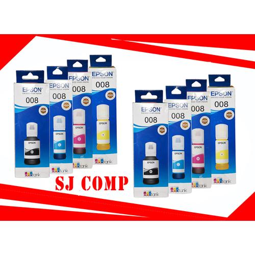 Jual Tinta Epson 008 Pigment Ink Black Colour Original - Jakarta ...