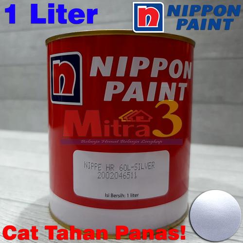 Jual Cat Tahan Panas NIPPER HR 60L 1 Liter Silver Nippon Paint Heat